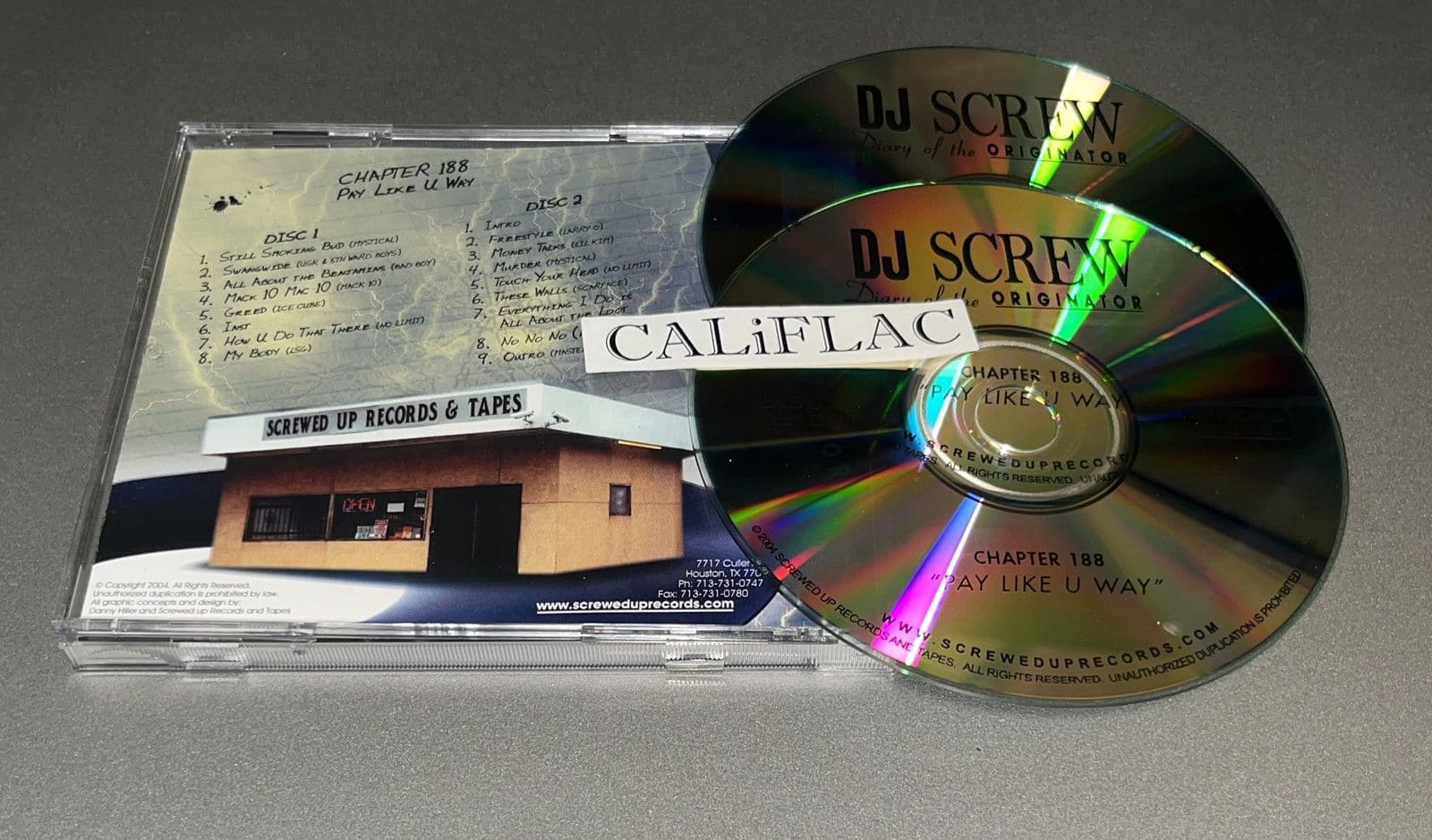VA-DJ_Screw-Diary_Of_The_Originator_Chapter_188-Pay_Like_U_Way-Reissue-2CDR-FLAC-2007-CALiFLAC