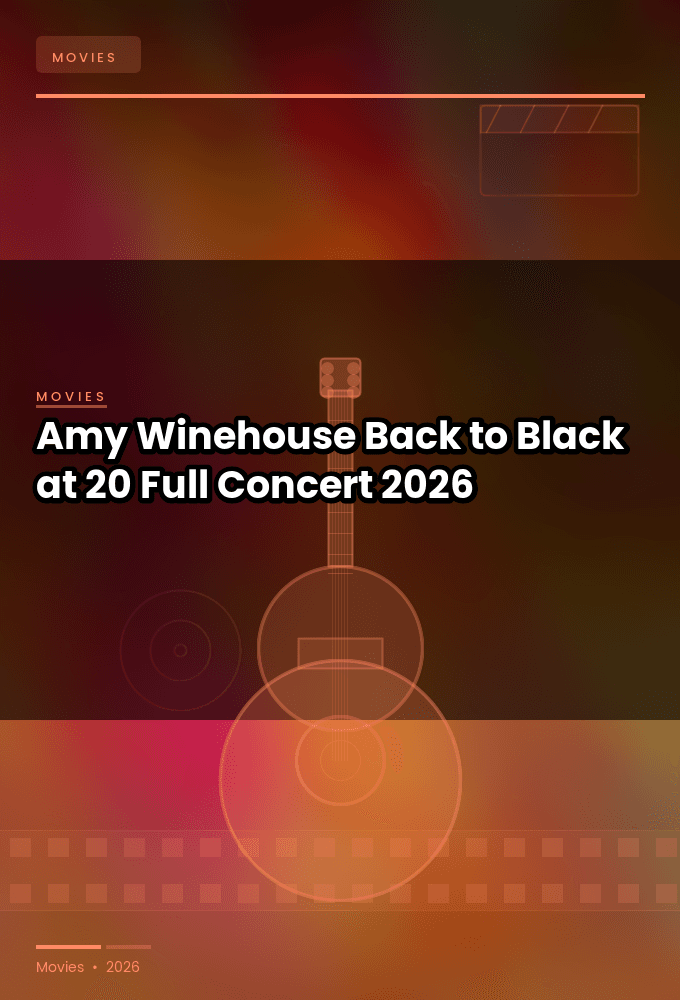 Amy Winehouse Back to Black at 20 Full Concert 2026 1080p WEBRip X264-DEADPOOL