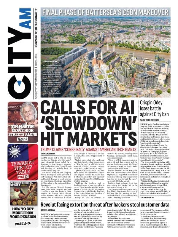 City AM AU - 15 September 2026