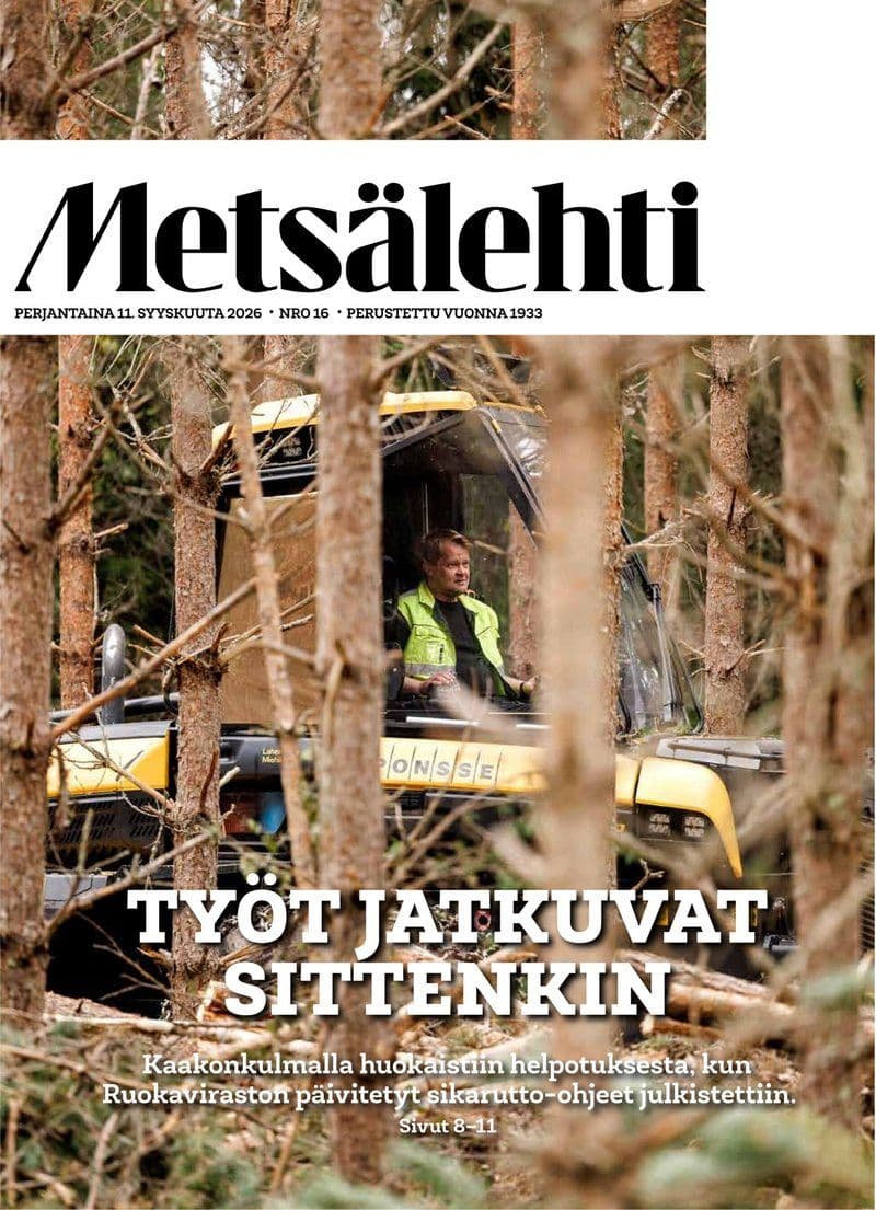 Metsalehti - Finnish Magazine No.16, 2026 [FI]