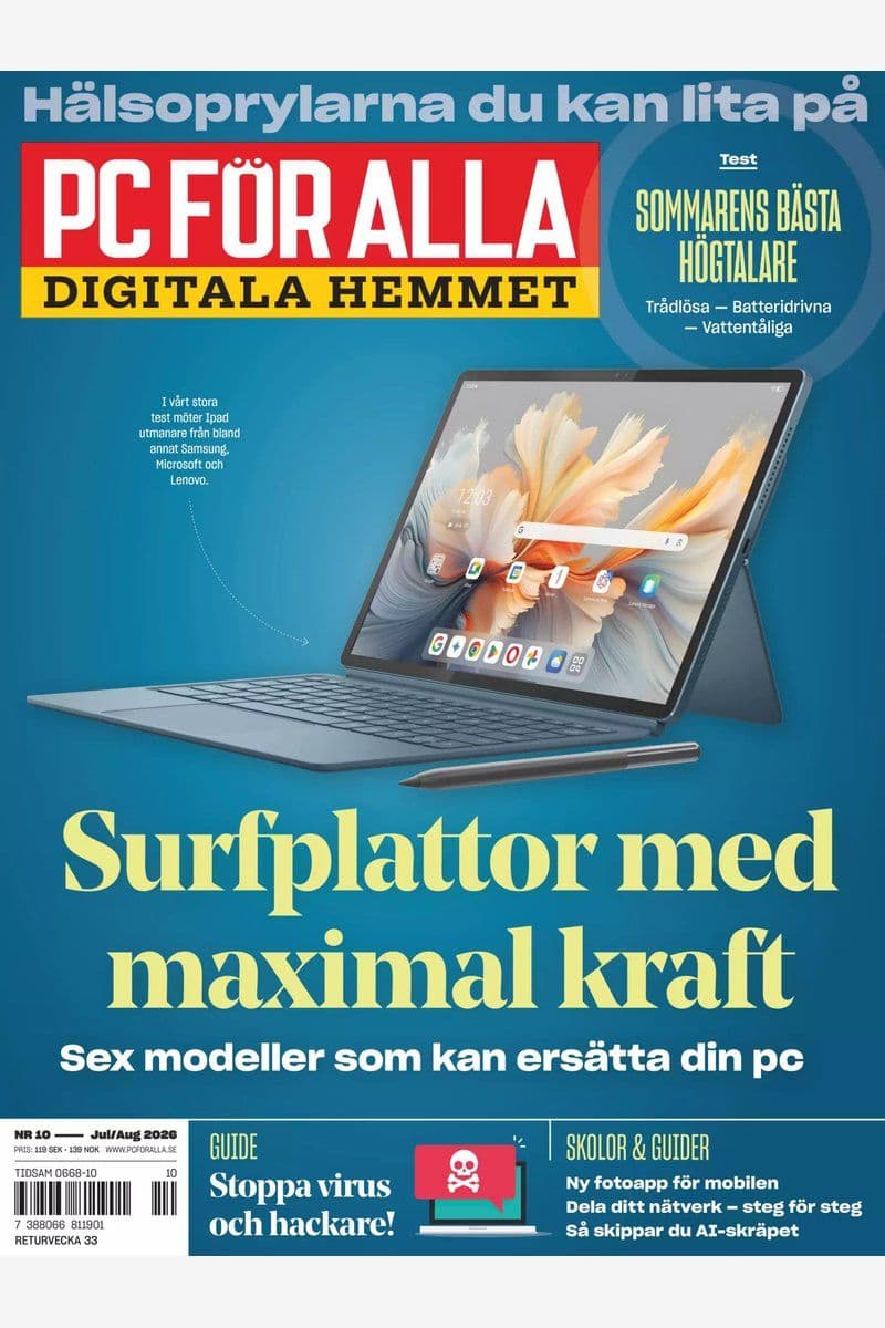 PC For Alla - SWEDiSH HYBRiD MAGAZiNE No 10, 2026