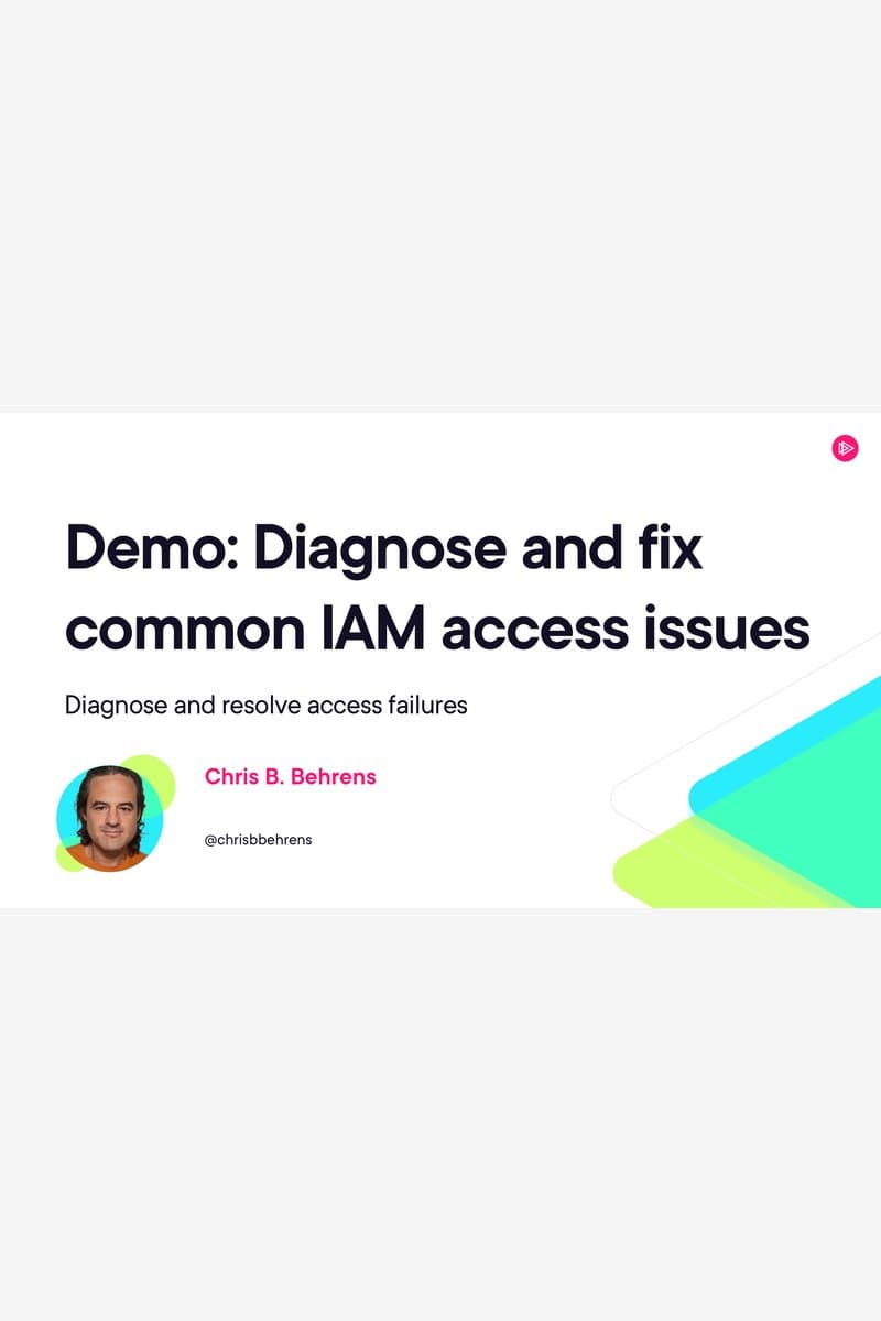 Pluralsight.Demo.Diagnose.and.Fix.Common.IAM.Access.Issues.2026.BOOKWARE-GETH