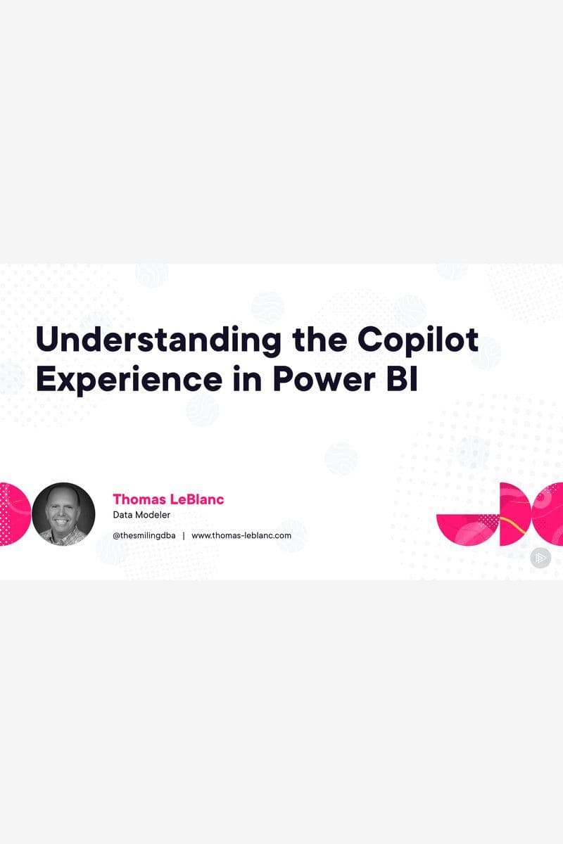 Pluralsight Up and Running with Copilot in Power BI 2026 [EN]