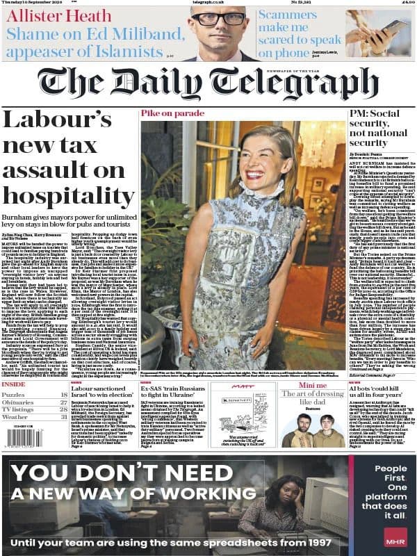 The Daily Telegraph Australia - 10 September 2026