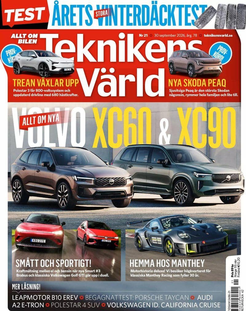 Teknikens.Varld.No.21.2026.SWEDiSH.HYBRiD.MAGAZiNE.eBook-AgentX